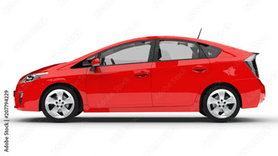 red car