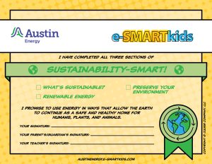Sustainability-SMART certificate